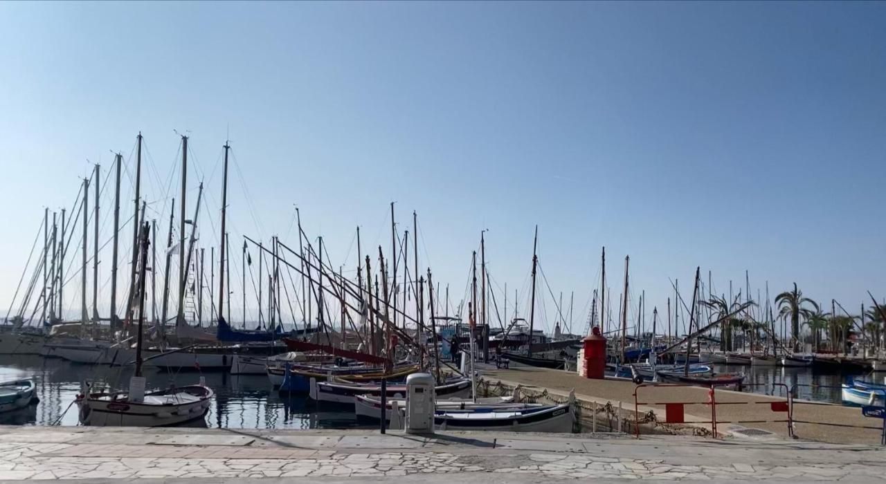 Les Nuits Etoilees, Studio Terrasse Apercu Mer, Tres Lumineux, Ac, 100M Du Port Sanary エクステリア 写真